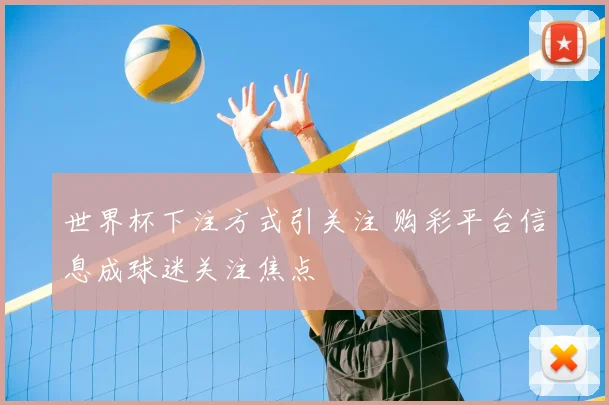 世界杯下注方式引关注 购彩平台信息成球迷关注焦点
